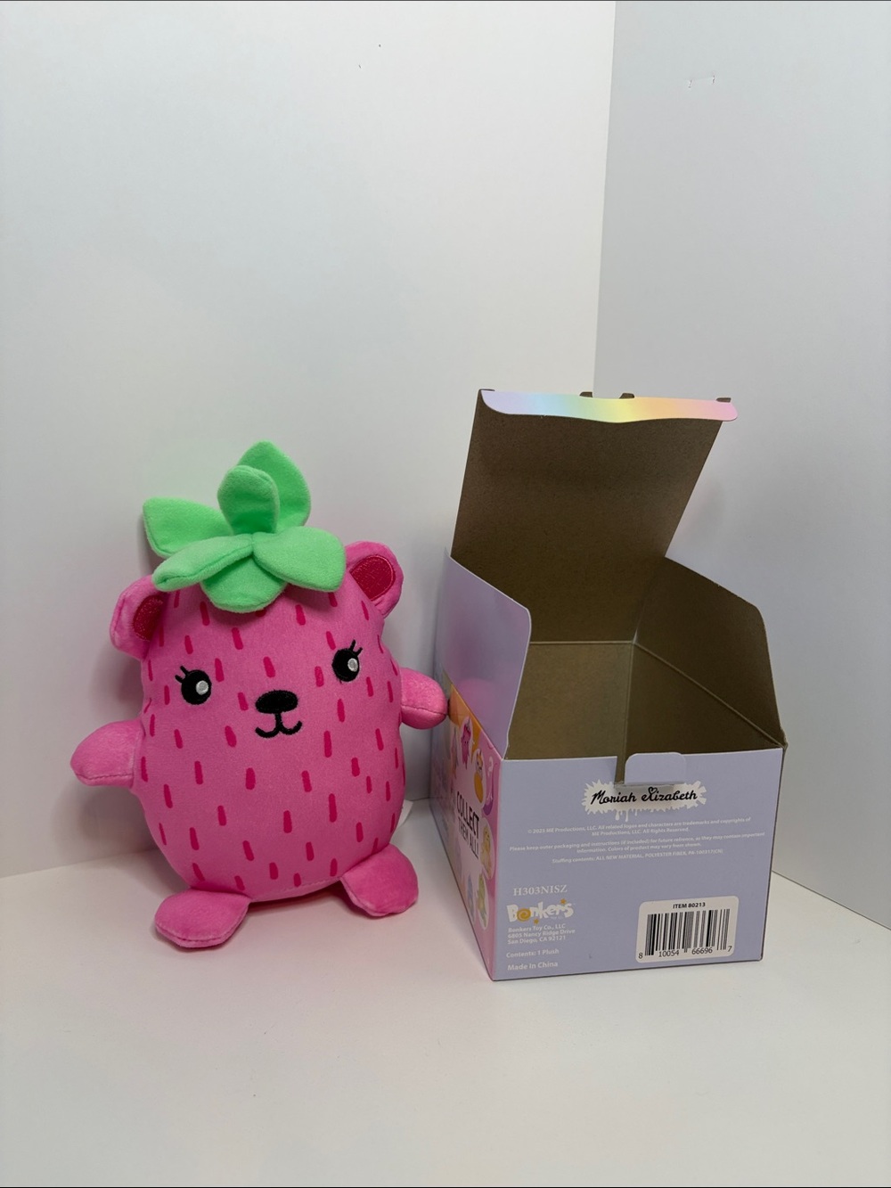 Moriah Elizabeth Color Splash Plush - Rainbow Pastel